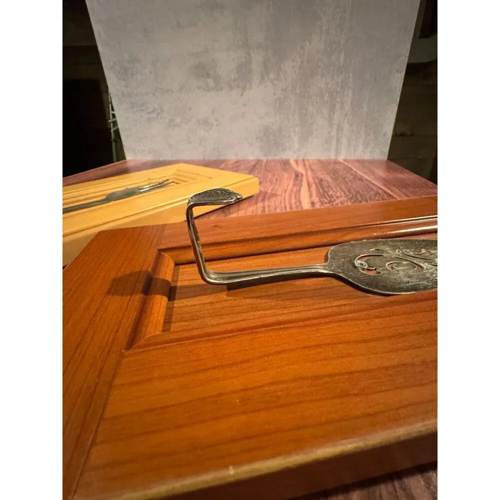 2 Handmade Silverware Wall‎ Hangings with Hooks – Super Unique! 🍴✨